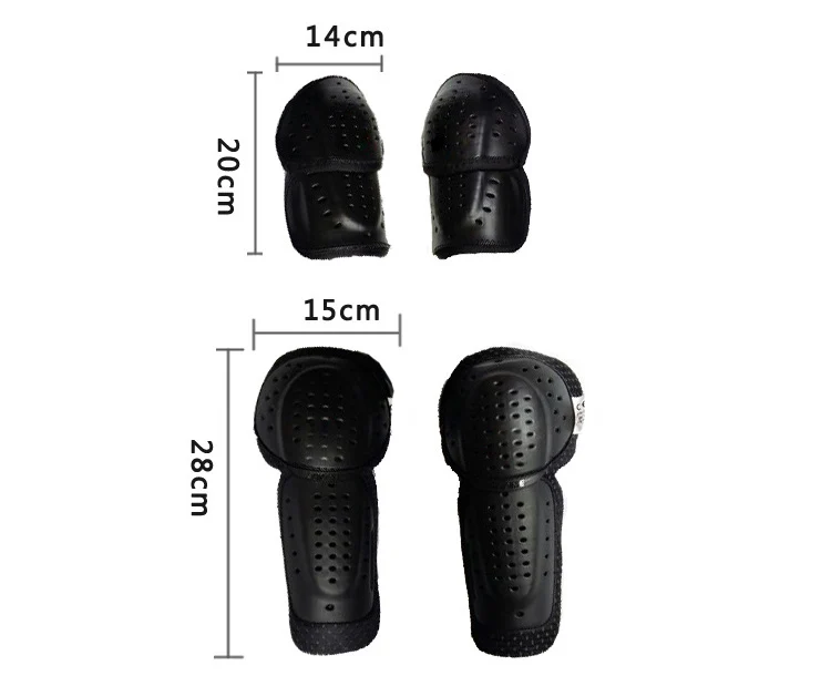 shoulder elbow pad Мотоциклетная куртка вставка Защитная Шестерня грудь позвоночник Локоть Подушка под плечи Жесткий Корпус противоударный Броня - Цвет: shoulder elbow pad