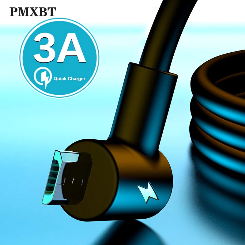 

2M 3A Fast Charging Micro USB Cable For Samsung Xiaomi Redmi Sync Data Mobile Phone Android Charger Cable Microusb Wire USB Cord