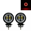 Lámpara LED antiniebla para conducción diurna y todoterreno, faro de luz Led de 3 ''y 20W para ATV, 12V y 24V, luces de trabajo para SUV ► Foto 2/6