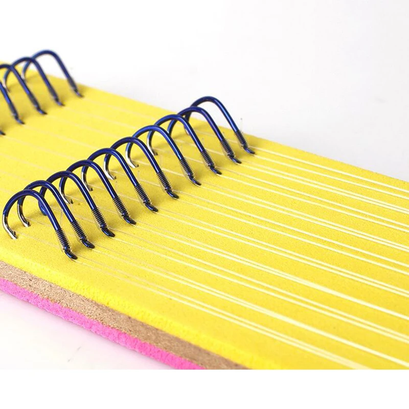 고품질 강철 낚시 후크 높은 탄소 잉어 후크 일본 바닷물 바다 낚시 anzol 라인 묶여 10 짝/몫