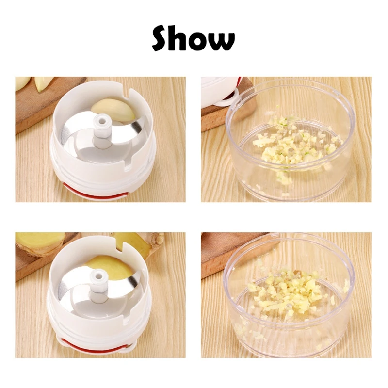 Мини мощная ручная мясорубка 170 мл измельчитель для еды миксер блендер