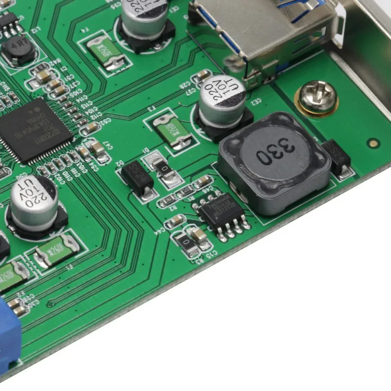 2 порта USB3.0 PCIe плата расширения рабочего стола спереди 19/20PIN в карты памяти