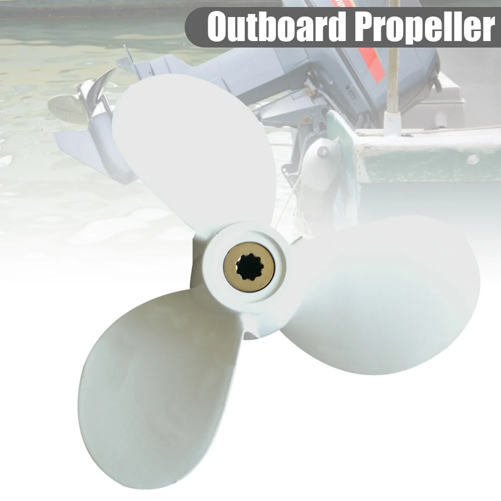 

4-6HP Aluminum Alloy Propeller For Yamaha Ship Outboard Motors With 9 Spline Tooth Drop Shipping