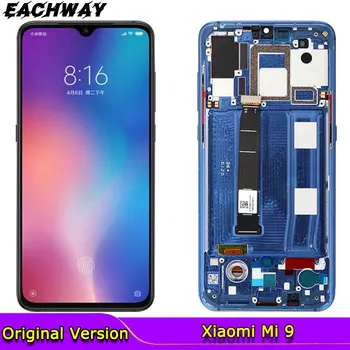 

6.3'' AMOLED Screen For Xiaomi 9 Mi9 LCD Display Touch Screen Digitizer Glass Assembly + Frame for Xiaomi Mi 9 LCD Display