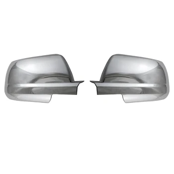 

NEW-Bright Chrome Rear View Mirror Cover-Side Door Mirror Cover Cap for Toyota- 2007-2020 / Sequoia 2008-2015