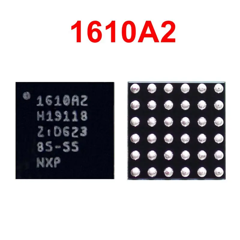 5 шт., новые оригинальные кнопки 1610A1 1610A2 1610A3 610A3B 1612A1 USB Зарядное устройство Зарядка IC чип U2 36pins 56 штифтов для iPhone 5S 5C 6 6P 6S 6S Plus 7 7P 8 8P X XS XS-MAX Замена