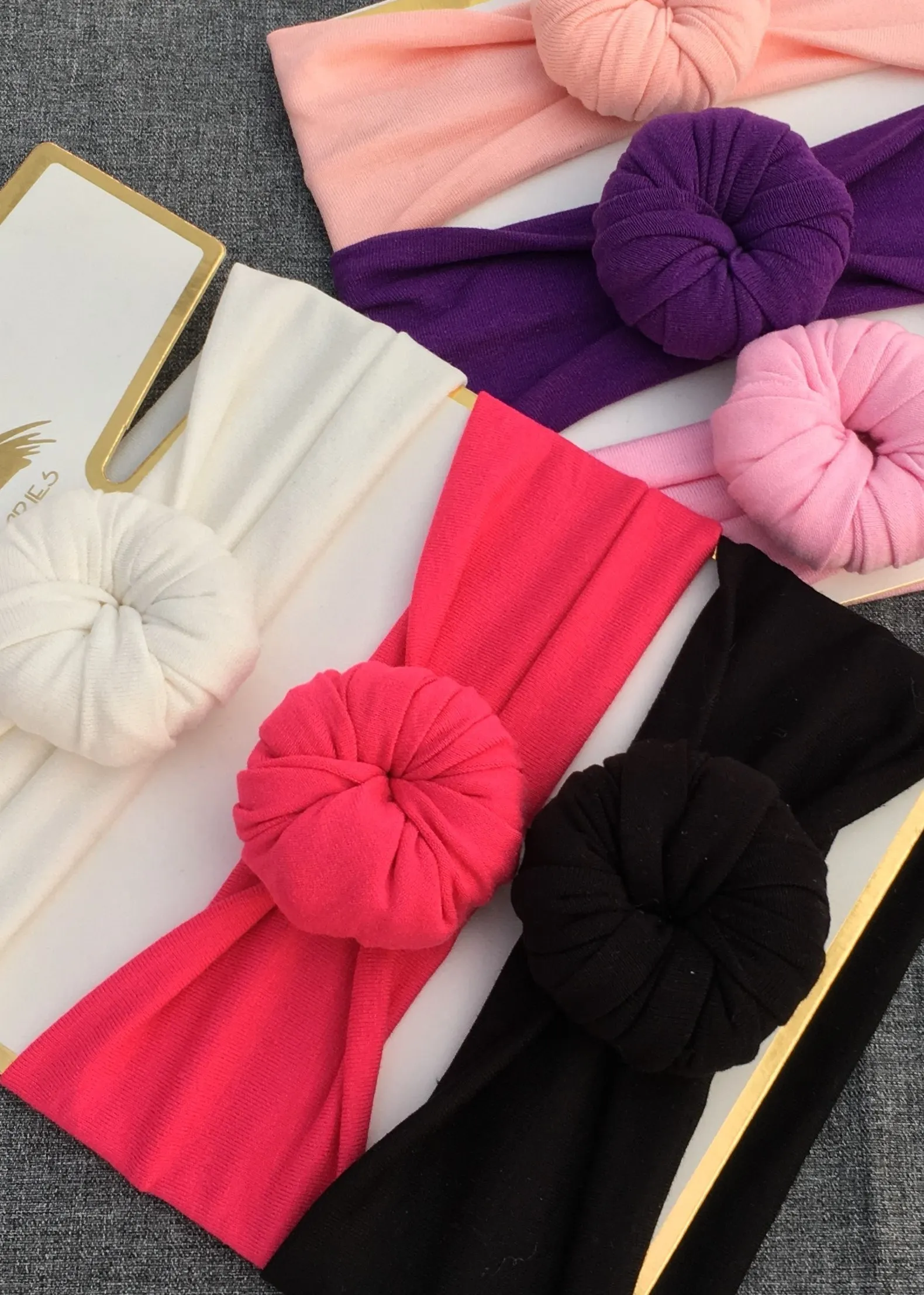 BABY HAIR BAND 0-24 MONTH 6 PCS HAIR BAND