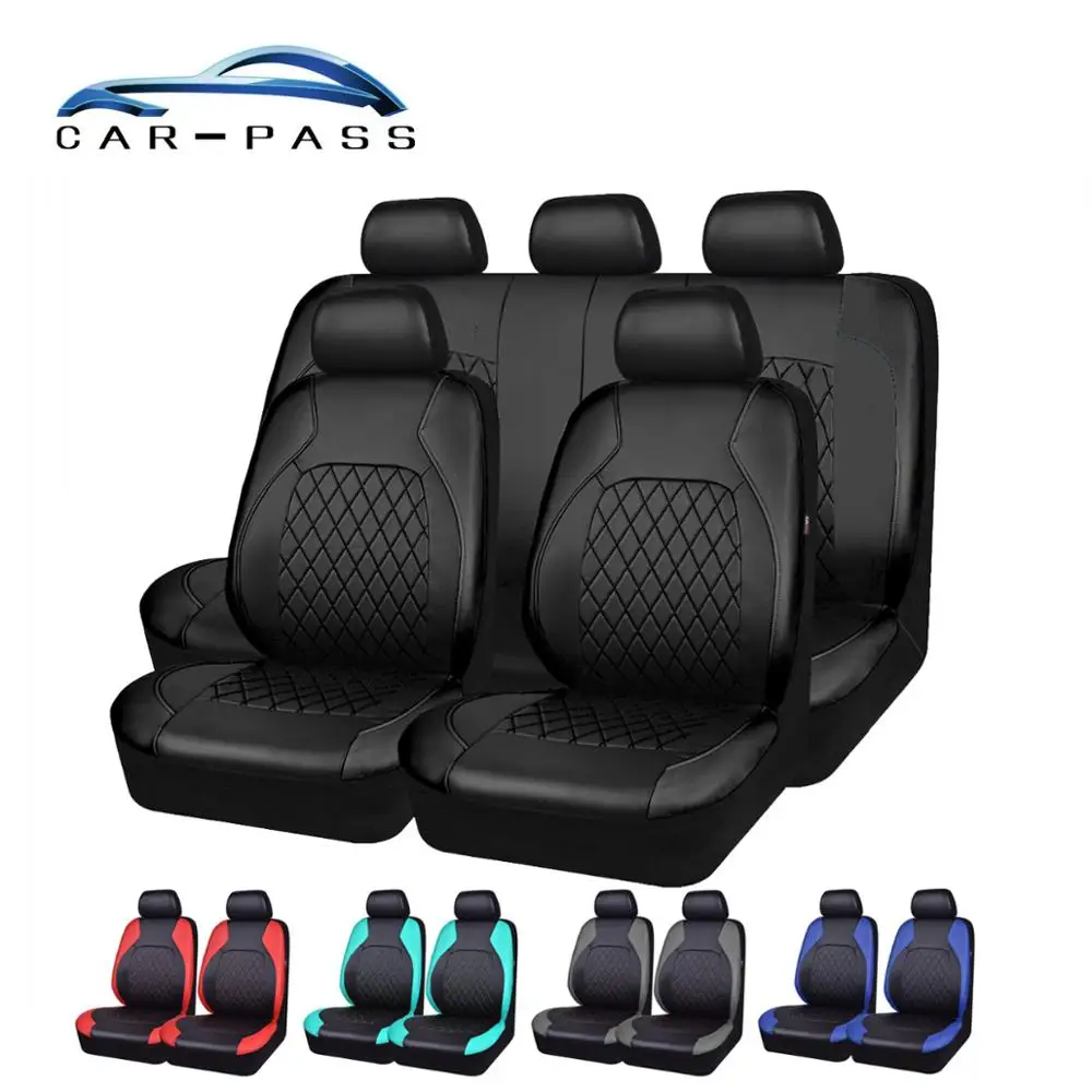Peugeot 307-Resistente Negro Resistente Al Agua Fundas De Asiento De Coche-Conjunto Completo