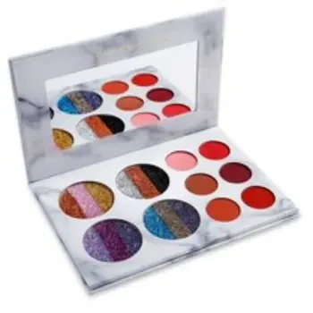 

10 Colors Marbled Eye Shadow Palette Long Lasting Glitter Matte Eye Shadow Powder Cosmetics