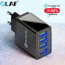 Ола USB зарядное устройство Quick Charge 3,0 быстрое зарядное устройство QC3.0 QC мульти штепсельный адаптер настенное зарядное устройство для мобильного телефона для iPhone samsung Xiaomi Mi