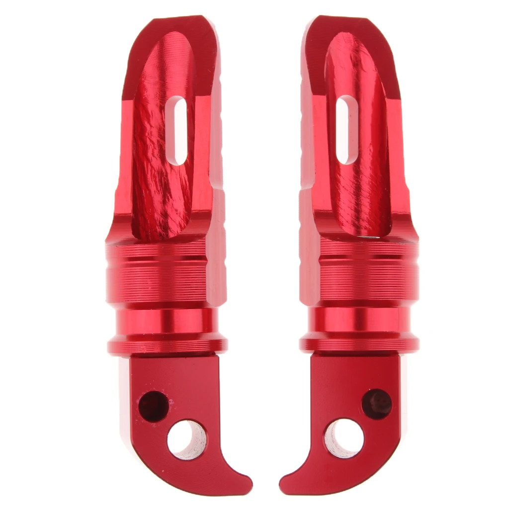 2pcs Rear Footrests Foot Pegs Set for Yamaha MT-10 FZ-10 2016-2018 FZ1 2006-2014 YZF-R1 M/S 2016-2018 MT-03 2015-2018 NVX155