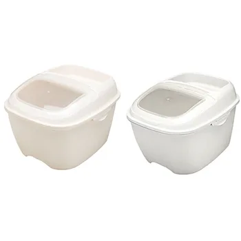 

10KG Clamshell Sealed Multifunctional Rice Bucket For Home Restaurant Practical And Convenient Storage Box Kitchen Tools New Hot