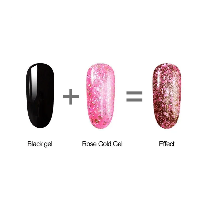 12ml Galaxy Nail Gel Polish Semi Permanent Neon Shimmer Shining UV Gel Polish Varnish Shiny Glitter Led Nail Enamel Gel