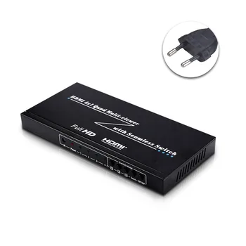 

Remote Meeting HDMI Picture Splitter DNF Display Multi-Viewer Switcher 4 In 1 Out 1080P 4K 2.5K Seamless Sharing KVM Switches