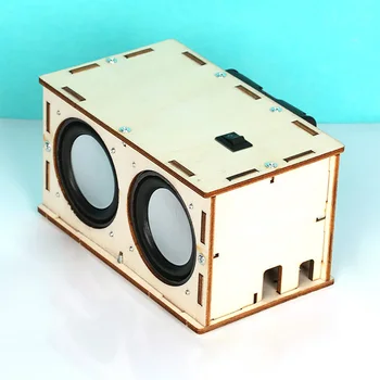 

Electronic Sound Amplifier Non Toxic DIY Bluetooth Speaker Box Kit Battery Powered Entertainment Science Experiment Handmade ABS