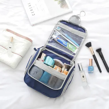 

Fashion Cosmetic Toiletry Wash Pouch Travel Women's Makeup Organizers Lipstick Brush Bags Neceser Beauty Accessories Supplies