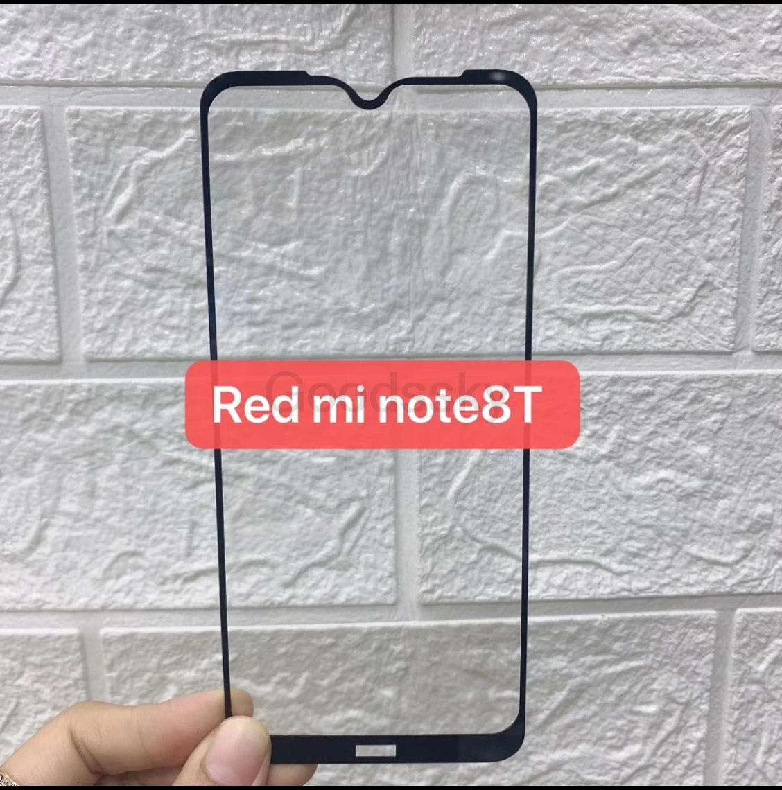 10 шт полное клеевое закаленное стекло для Xiaomi Redmi Note 8T Защитная пленка для экрана для Redmi Note 8t полное покрытие защитное стекло 2.5D