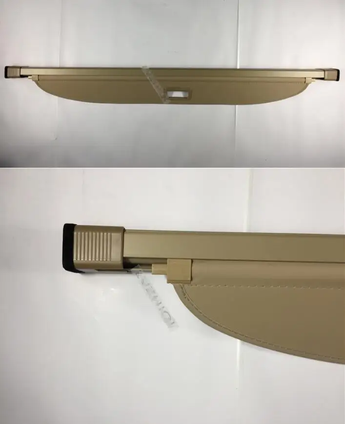 Rear Trunk Cargo Cover Security Shield For KIA SORENTO L High Qualit Auto Accessories Black Beige