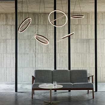 

Nordic Pendant Light Home Decor Loft Suspension Luminaire Design For Living Room Kitchen Island Table LED Hanging Lamp Rose Gold