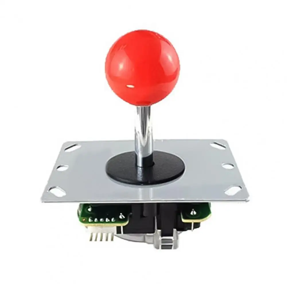 Arcade Joystick Game Joystick Gaming Controller Sensitive Lightweight Joystick DIY High Response Non-delayed Arcade Game Fighting Stick Controller with Ball for Game Console