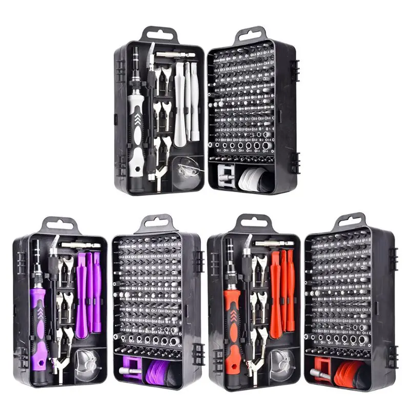 US $200.00 135 In 1 Screwdriver Set Of Screw Driver Bit Set MultiFunction Precision Tools 28TC