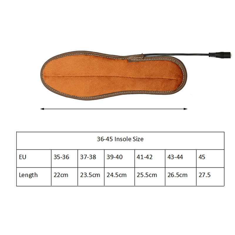 Ручная стирка; электрическое отопление; стелька; Зарядка через usb; теплые зимние стельки из углеродного волокна; носок; покрытие для ног; размеры 36-45