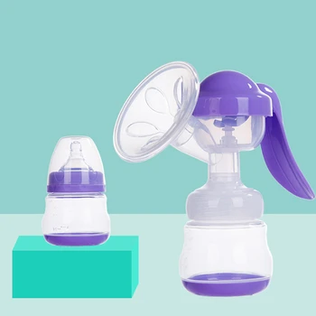 

High Quality Baby Feeding Manual Breast Pump Partner Breast Collector Automatic Correction Breast Milk Pumps
