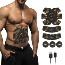 EMS Electric Muscle Stimulation Training Device ABS Stimulator Electrostimulation Fitness Equipment Fat Burning Massage Device EMS Electric Muscle Stimulation Training Device ABS Stimulator Electrostimulation Fitness Equipment Fat Burning Massage Device