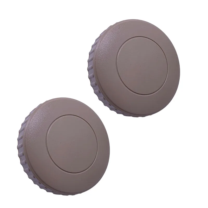 2PCS Beige Высокое качество сиденье рукоятка поясничная ручка для Bora J etta Golf Mk4 Passat B5 B6 Bettle EOS Touran 1J0 881 671 J - Название цвета: 2PCS Beige
