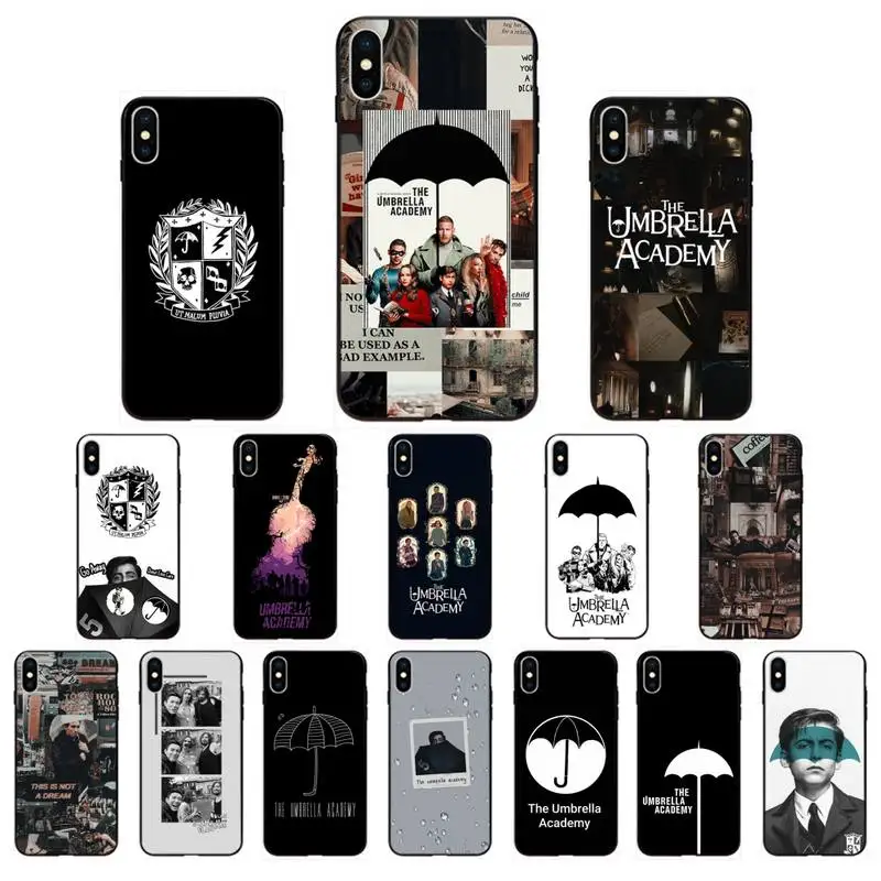 Мягкий чехол для телефона Babaite The Umbrella School iphone 11 Pro Max X XS MAX 6 6s 7 8 Plus 5 5S 5SE XR SE2020 |