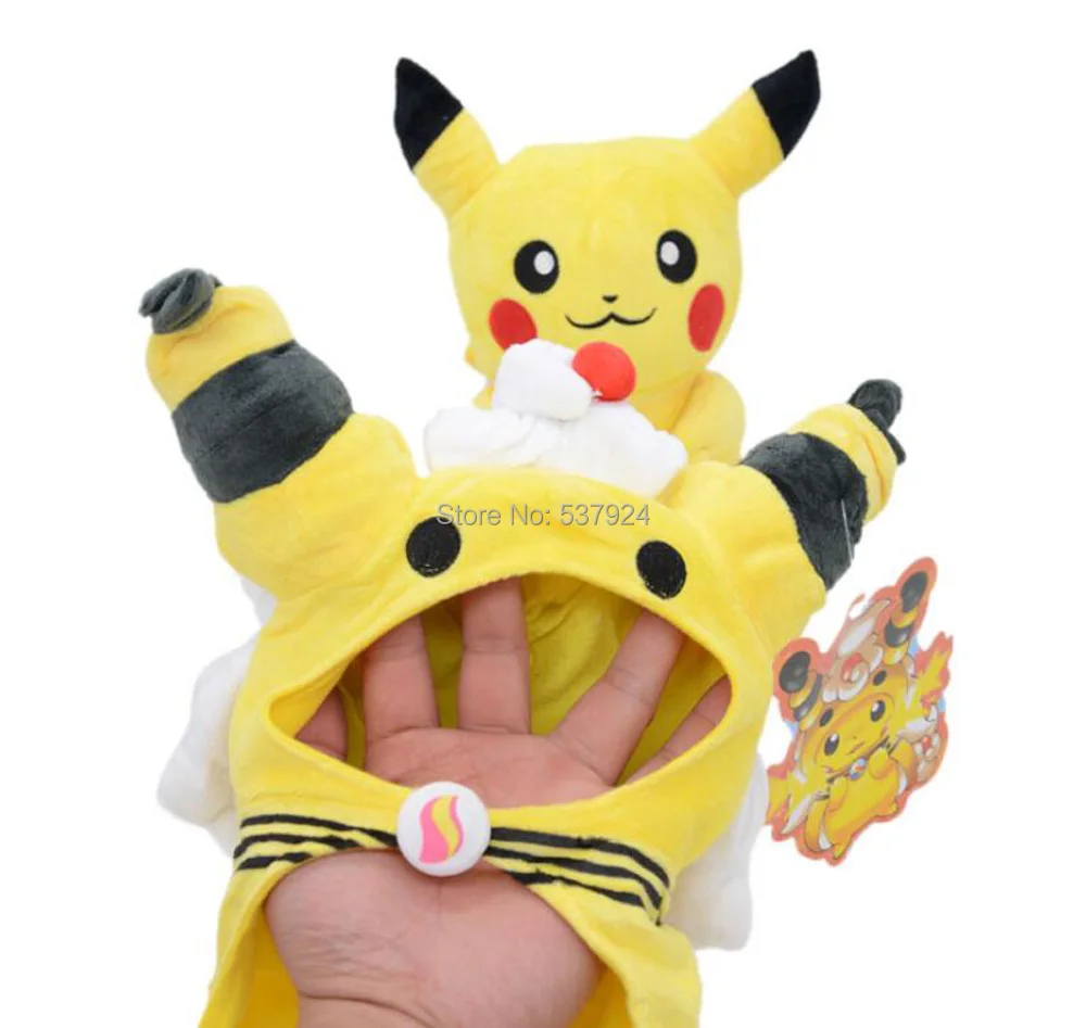 Новая 5 шт. Ampharos Пикачу 1" 30 см плюшевая кукла