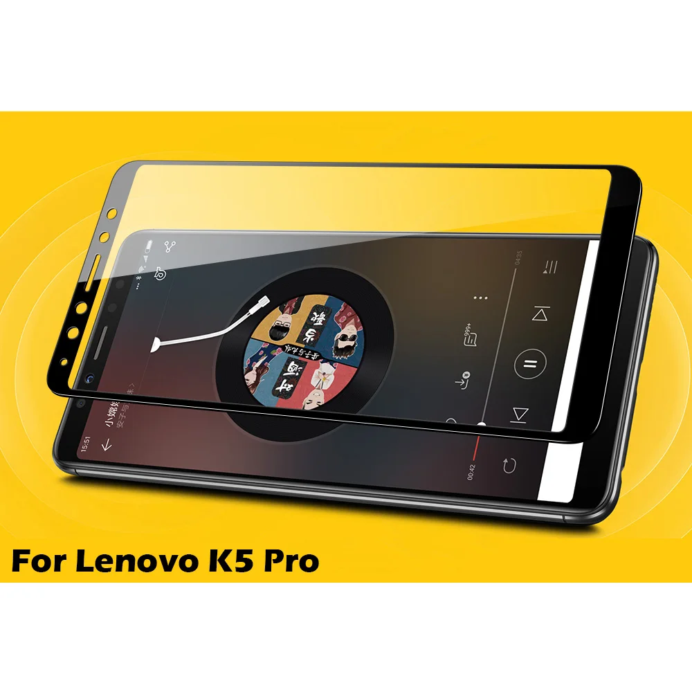 JONSNOW закаленное стекло для lenovo A5 L18011 K5 Pro Полный протектор экрана для lenovo Z6 Pro Z6 Lite S5 Pro защитное стекло 9H