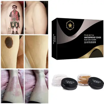 

Beauty Covering Cream White Spots Birthmark Scars Tattoo Cream Cream Concealer Concealer Cosmetic Pen Cream Covering Makeup I0Z5