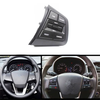 

​Steering Wheel Cruise Control Buttons The Right Side Cruise Control Button for Hyundai Creta Ix25 1.6L 96700C90004X