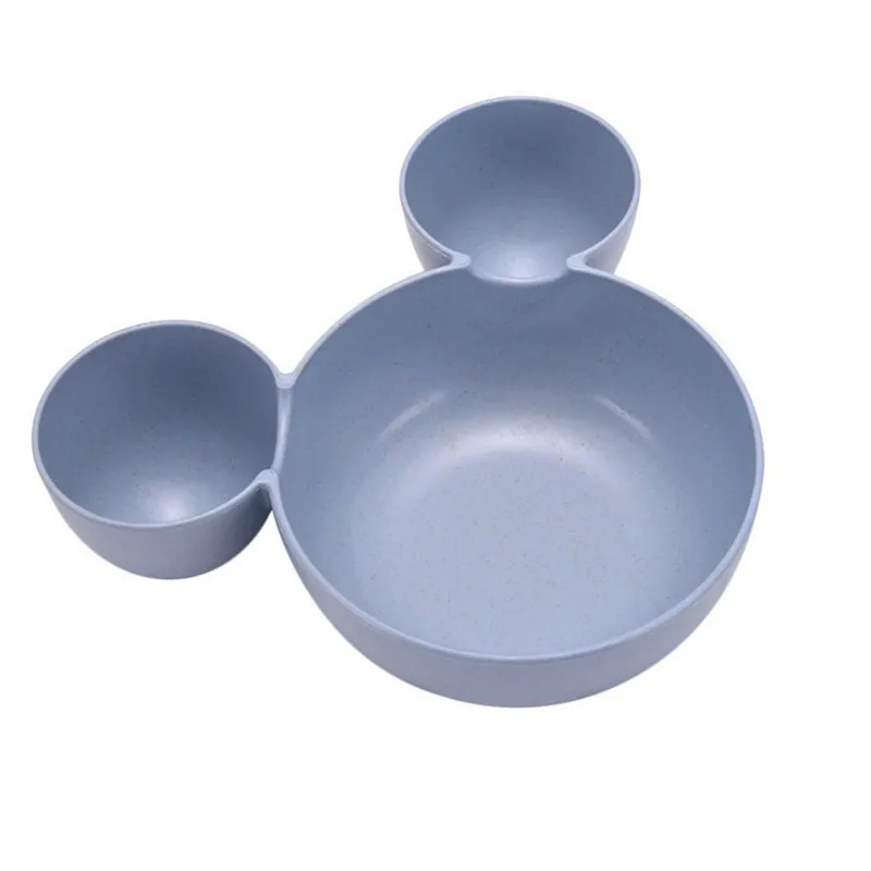 Wheat straw cartoon little mouse child rice bowl (3)