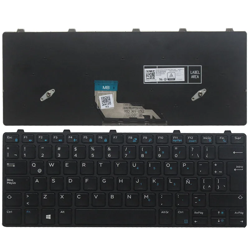 Новая детская одежда Клавиатура для ноутбука DELL Chromebook 11 3180 3189 образование 2-в-1 00JXGW