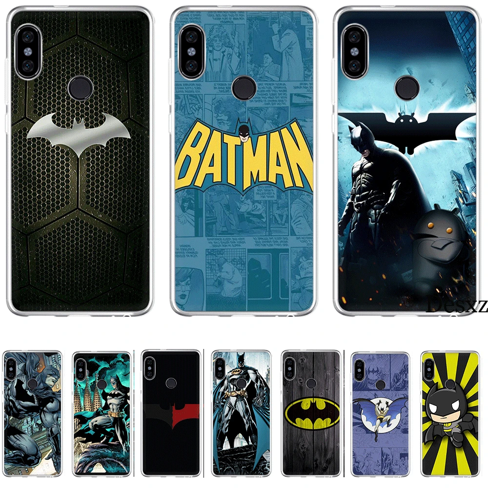 Чехол для телефона Xiaomi mi F1 9 9T MAX 3 A3 Pro CC9 CC9E 5 5S 6 x 2S 8 A1 A2 5X 6X Lite классный Marvel Бэтмен