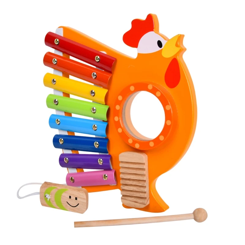 Wooden Xylophone Children Kids Musical Funny Toys Educational Birthday DIY Gift Idea for your Mini Musicians Durable | Игрушки и хобби