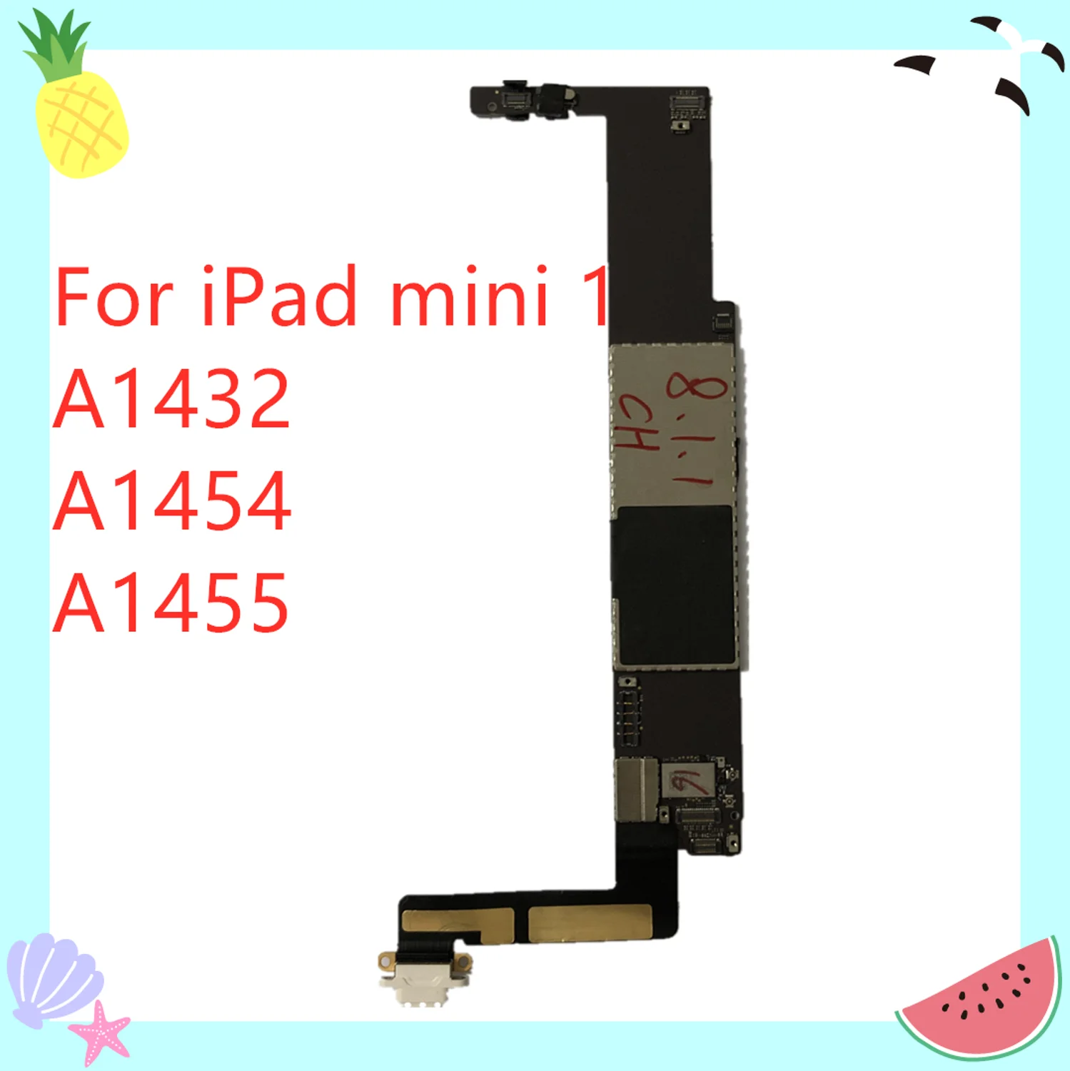 Материнская плата для Ipad mini1 100% протестированная разблокированная Wifi