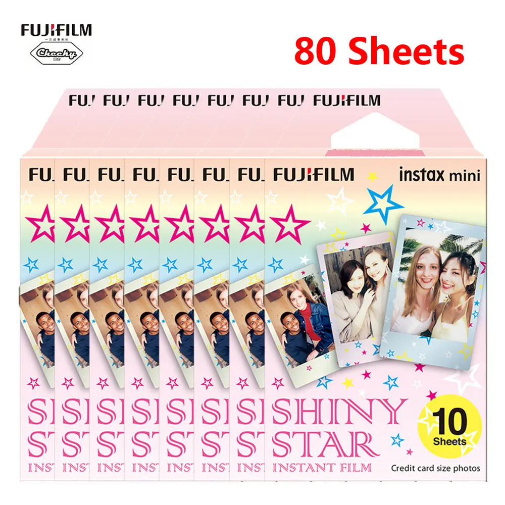 80 Sheets 10-100 листов Fujifilm Instax Mini пленка моментальной печати Fujifilm Instax Mini 8 9 7s 9 70 25 50s 90 камера SP-1 2 пленка для камеры - Цвет: 80 Sheets