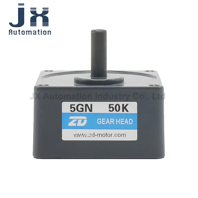 ZD Motor Gear Reducer 5GN50K 90mm Gearbox 5GN Type Gear Head 3200K
