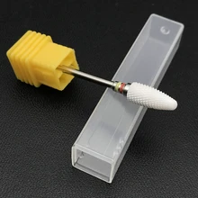 Высококачественные стоматологические боры медицинского класса-керамический сверло для ногтей и циркониевая керамика-форма пули-двойная тонкая