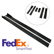 

Universal Car Side Skirts Extension Splitter Diffuser Panel Lips Gloss Black 2m