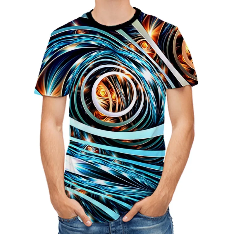 

Girlfriend sees you wear the most beautiful men's T-shirt, increase the charm of T-shirt, summer street must-wear T-Tees