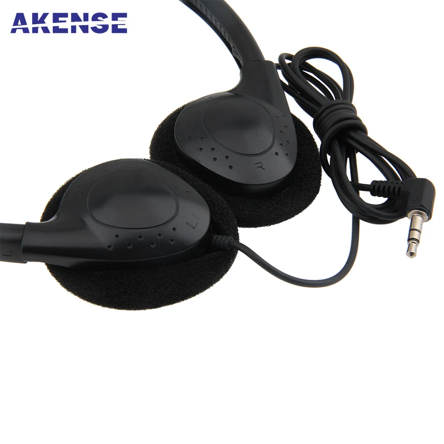 100pcs Disposable Headsets Earphones Headphones for School Library Classroom Airplane Hospital Students Kids and Adults