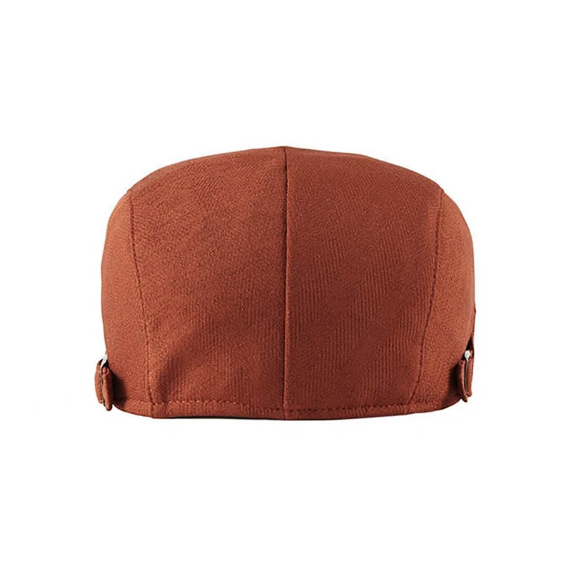 Beret Cap Women Men Adjustable Sunshade Peaked Hat Outdoor Headwear Apparel Accessories British retro light board forward cap