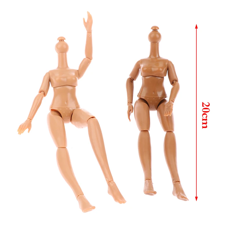 Hot Sale Doll Body Accessories 11 14 20 Joints Can Change Head Foot Moveable Female 30cm BJD Doll 1/6 Girl Toys For Children 5