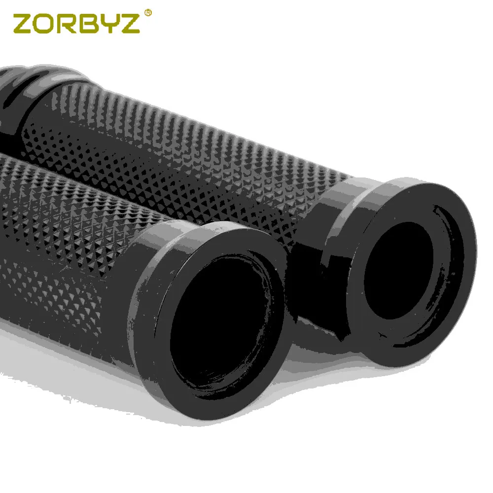 ZORBYZ 7/" 22 мм черный алюминиевый и резиновый руль для Yamaha Kawasaki Honda уличный велосипед