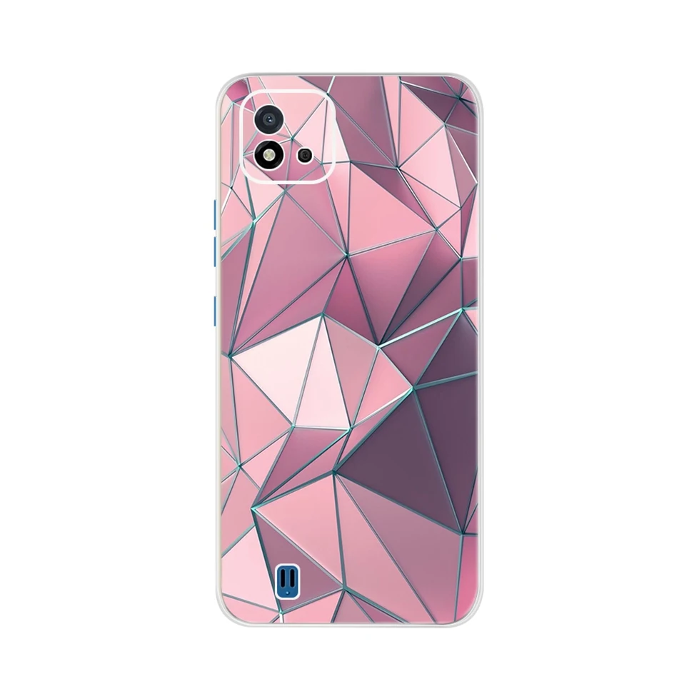 neck pouch for phone For Realme C11 2021 Case Cover Soft TPU Clear Back Shell Cartoon Cute Painting Slim Coque Fund For Realme C 11 RralmeC11 RMX3231 iphone waterproof bag Cases & Covers