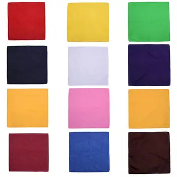 

Fashion Men Women Headscarf Cotton Square Scarf Solid Color Sweat-absorbent Sports Riding Mask Sweat Towel New